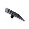 Regadera ducha 8" redonda negra. Griven