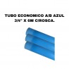 ✅ Hierro Palermo - TUBO ECONOMICO A/B. AZUL 3/4" X 6M C/ROSCA NACIONAL
