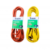 👉 Extensión eléctrica 4mts Amarilla o naranja. Troen