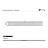 👉  Rejilla acero inoxidable anticucaracha 60cm. Belt-g