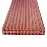 👉Lamina de polipropileno ondulada roja 1.8mm 3.6