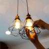 👉Bombillo esférico vintage 40w