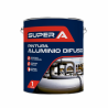 ✅ Pintura esmalte aluminio difuso galón. Super A