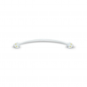 ✅ Canilla flexible 1/2" x 1/2" x 40cm plastica. Belt-g