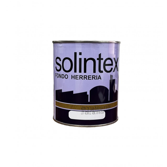 Fondo para herrería 1/4 galón negro. Solintex.COD720