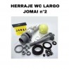 ✅ Hierro Palermo - HERRAJE WC LARGO JOMAI 2 MARCA JOMAI