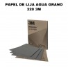 ✅ Hierro Palermo - PAPEL DE LIJA AGUA GRANO 320. 3M