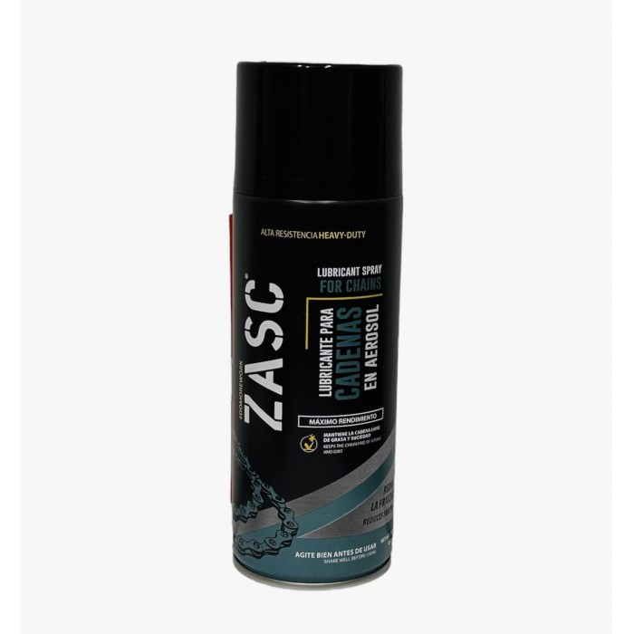 Lubricantes para cadenas en aerosol 450ml. Zasc