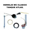 ✅ Hierro Palermo - HERRAJE WC CLASICO TANQUE ATLAS MARCA GRIVAL
