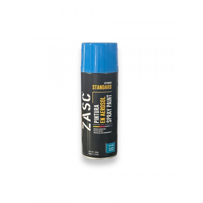 Pintura en spray azul celeste 400ml. Zasc