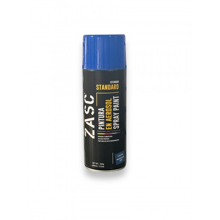 Pintura en spray azul medio 400ml. Zasc