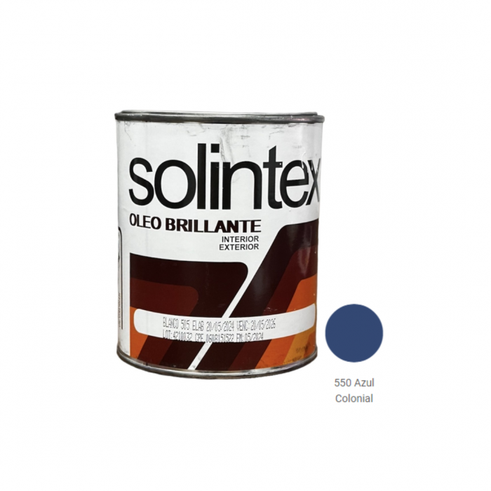 Pintura galón azul colonial. Solintex COD: 550