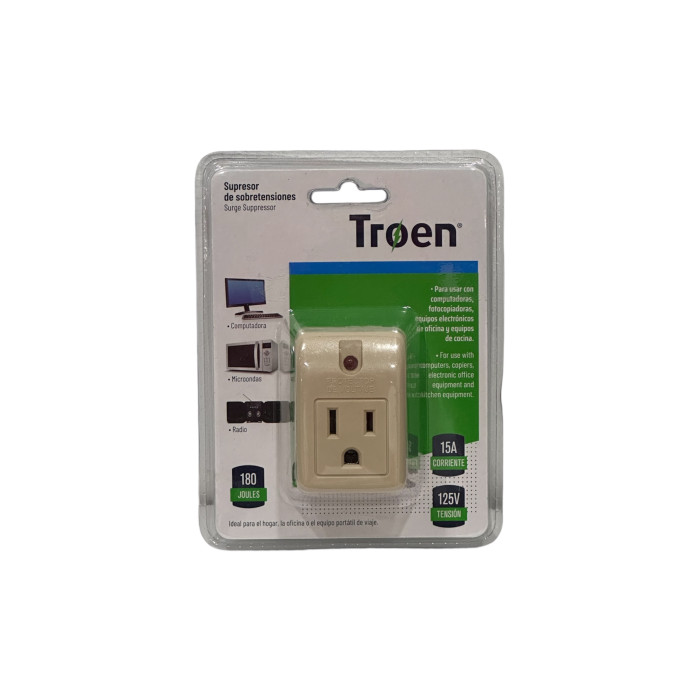 Protector de voltaje 110v domestico y electrónicos. Troen