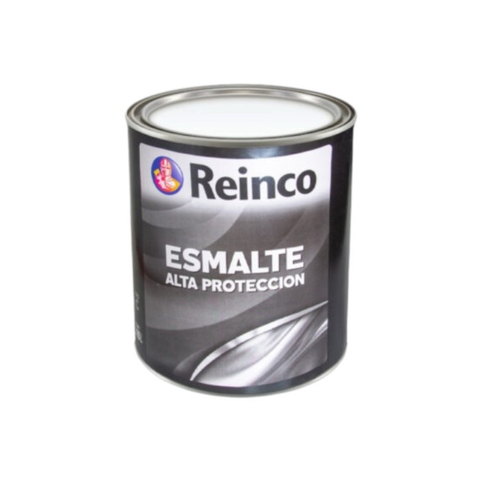 Pintura galón blanco brillante alta protección. Reinco