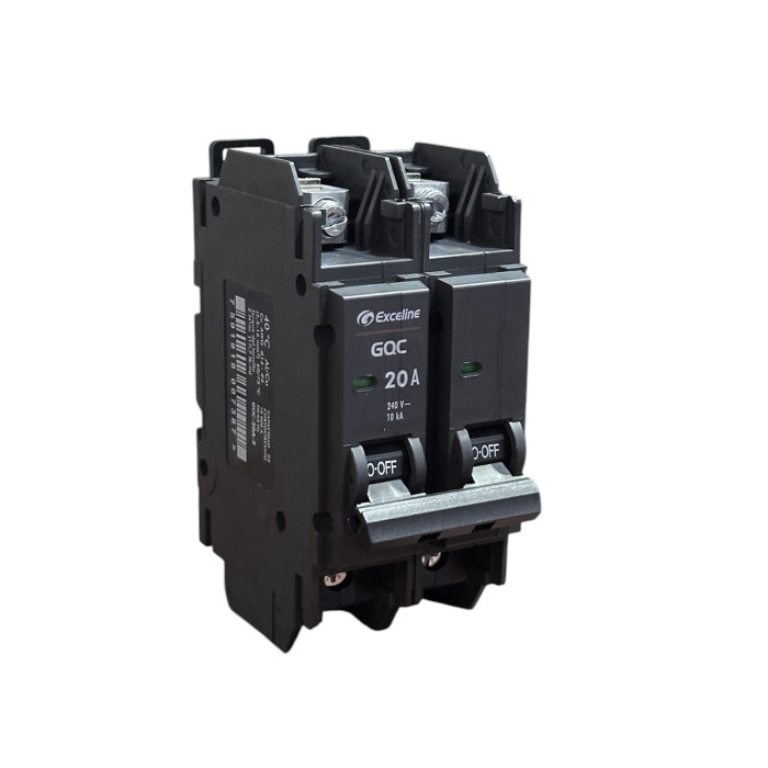 Breakers sobreponer 2 x 20. Exceline