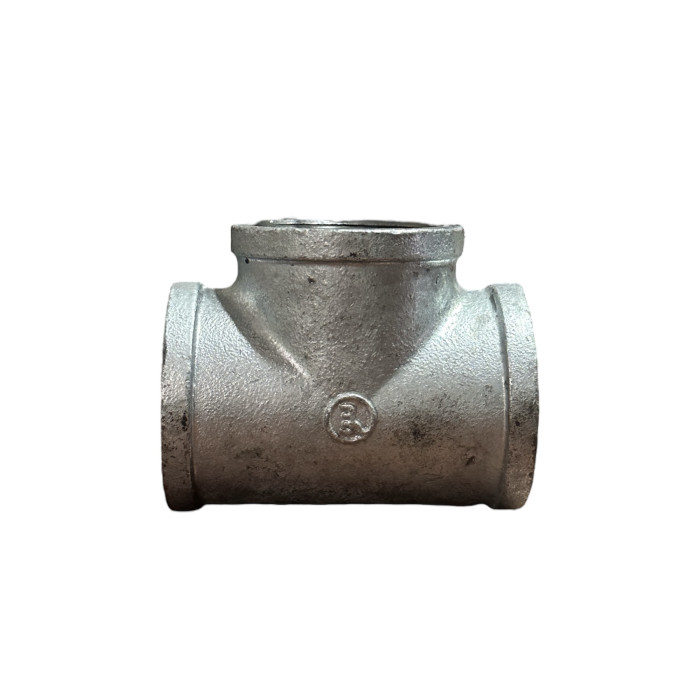 Tee galvanizado para aguas blancas 2"