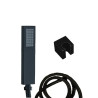 👉 Ducha telefono rectangular metálica black. Belt g
