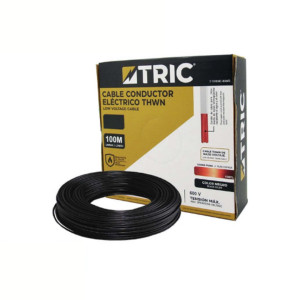 Cable thw n10 negro. Tric