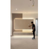 👉 Lamina decorativa acanalada beige
