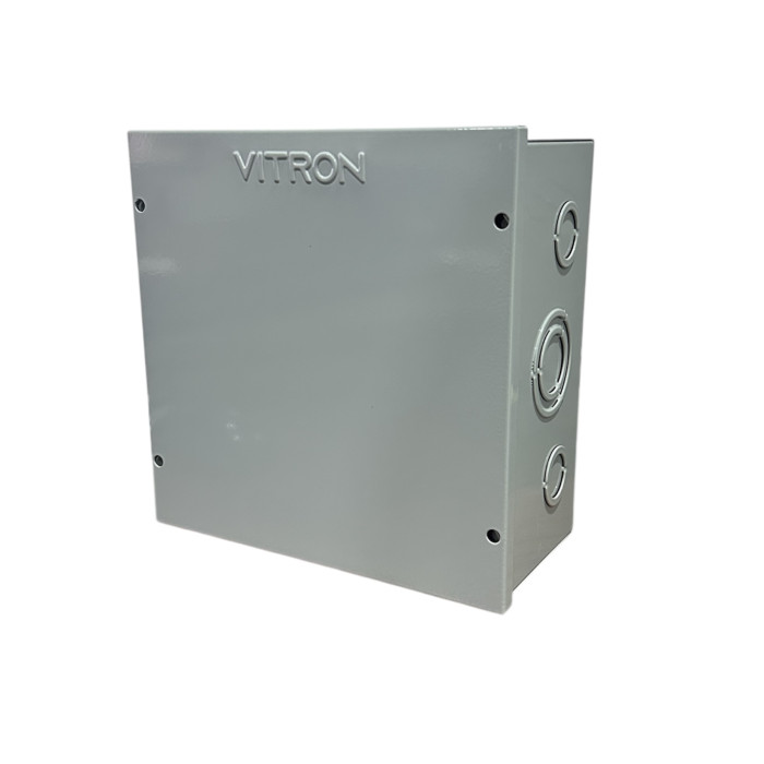 Tablero caja de paso 8" x 8" x 4". Vitron