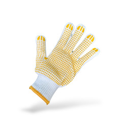 Guantes de tela con goma Exxel ✅