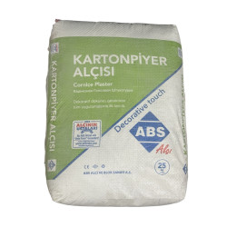 👉 Yeso blanco saco 25kg. Abs
