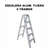 ✅ Hierro Palermo - ESCALERA ALUM TIJERA 5 TRAMOS