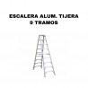 ✅ Hierro Palermo - ESCALERA ALUM TIJERA 9 TRAMOS