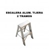 ✅ Hierro Palermo - ESCALERA ALUM. TIJERA 2 TRAMOS