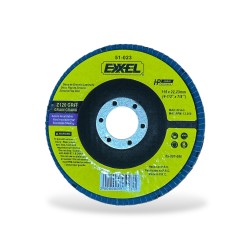 👉🏻 Disco 4 1/2 x 7/8 Z120. Exxel